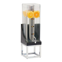 Cal-Mil 3804-3INF-87 Cinderwood 3 Gallon Beverage Dispenser with Infusion Chamber - 8" x 8" x 26"
