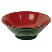 Thunder Group 5185JBR 42 oz. Two Tone Melamine Noodle Bowl - 12/Pack