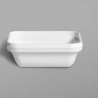 Villeroy & Boch 16-4036-3935 Neufchatel Care 5 3/4 oz. White Square Porcelain Bowl - 6/Case