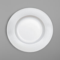 Villeroy & Boch 16-4008-2640 Stella Vogue 9 1/2" White Bone Flat Porcelain Plate - 6/Case