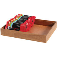 GET Enterprises WB-1292WD-UR Urban Renewal 12" x 9" x 2" Urban Rustic Rectangular Stackable Wood Display Box