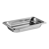 Vollrath 90412 Super Pan 3® 1/4 Size 1 1/2" Deep Anti-Jam Stainless Steel Steam Table / Hotel Pan - 22 Gauge