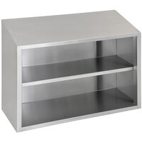 Eagle Group WCO-36 36" Stainless Steel Open Wall Cabinet