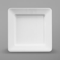 Elite Global Solutions B12-W Stratus 12" x 12" White Square Melamine Plate