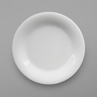 Elite Global Solutions B586PL-W Merced 6 1/2" White Round Melamine Plate - 12/Case