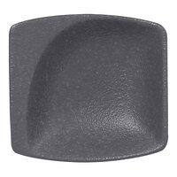 RAK Porcelain NFMZMS08GY Neo Fusion 3 1/8" x 2 15/16" Stone Gray Porcelain Mini Square Dish - 6/Case