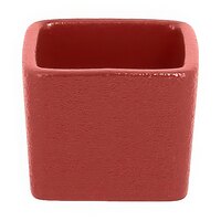 RAK Porcelain NFOPSD02DR Neo Fusion 2.1 oz. Magma Dark Red Stackable Porcelain Ramekin - 12/Case