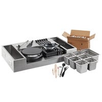 Carnival King 60-Piece Deluxe Butane Made-To-Order Crepe Station
