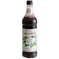 Monin Premium Wild Blackberry Flavoring Syrup 1 Liter