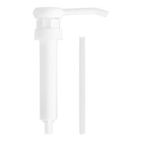 11" 1 oz. Plastic Pump Dispenser for 1 Gallon Plastic Bottles