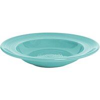 Tuxton CID-090 Concentrix 12 oz. Island Blue China Soup / Pasta Bowl - 24/Case