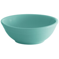 Tuxton CIB-1303 Concentrix 13 oz. Island Blue China Nappie Bowl - 24/Case