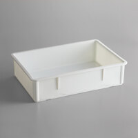 Baker's Lane 18" x 26" x 6" White Heavy-Duty Polypropylene Dough Proofing Box