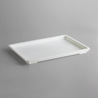 Baker's Lane 18" x 26" White Heavy-Duty Polypropylene Dough Proofing Box Lid