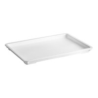 Baker's Lane 18" x 26" White Heavy-Duty Polypropylene Dough Proofing Box Lid