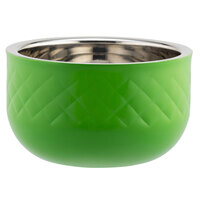 Bon Chef Diamond Collection Cold Wave 1.7 Qt. Lime Green Triple Wall Bowl