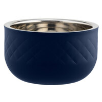 Bon Chef Diamond Collection Cold Wave 1.7 Qt. Cobalt Blue Triple Wall Bowl