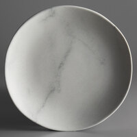 Carlisle 5310637 Ridge 9" Marble Melamine Salad Plate - 12/Case