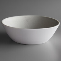 Carlisle 5311037 Ridge 8 oz. Marble Melamine Bouillon Bowl - 24/Case