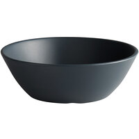 Carlisle 5310838 Ridge 22 oz. Slate Melamine Bowl - 12/Case