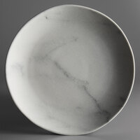 Carlisle 5310737 Ridge 10 1/2" Marble Melamine Dinner Plate - 12/Case