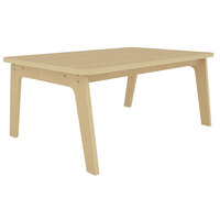 Whitney Brothers WR304722M Whitney Plus 30" x 47" Rectangular 22" Height Wood Children's Table