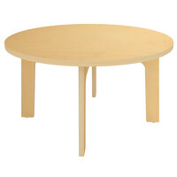 Whitney Brothers WX3520M Whitney Plus 35" Round 20" Height Wood Children's Table