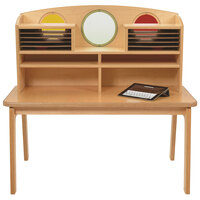 Whitney Brothers CH0200 42 1/2" x 26" x 40" Children's Wood Porthole Desk