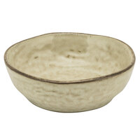 10 Strawberry Street FRZ-4CPBWL-BG Firenza 6 oz. Beige Porcelain Coupe Snack Bowl - 24/Case