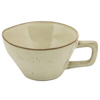 10 Strawberry Street FRZ-9C-BG Firenza 5 oz. Beige Porcelain Cup with Handle - 24/Case