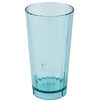 Cambro HT22CW196 Camwear Huntington 22 oz. Azure Blue Customizable Polycarbonate Tumbler - 36/Case