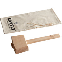 Barfly® 13 1/2" Wood Ice Mallet with Lewis Canvas Bag