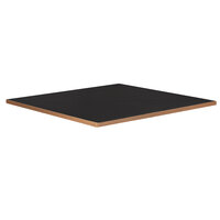 Bon Chef 50430-S-BLACK Flex-X 30" x 30" Black Square Dining Height Table Top