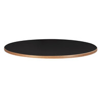 Bon Chef 50430-R-BLACK Flex-X 30" Black Round Dining Height Table Top