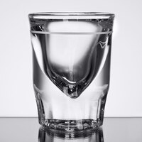 Anchor Hocking 5281/931U 1.5 oz. Fluted Shot Glass with .75 oz. Pour Line - 12/Case