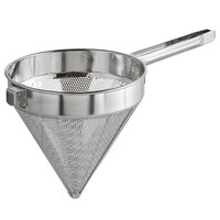 Choice 10" Coarse China Cap Strainer