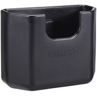 Cambro QCSB110 Service Cart Pro 16" x 7" x 12" Black Small Quick Connect Bin