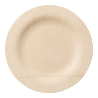 Bambu® 060700 Veneerware® 9" Disposable Bamboo Plate - 100/Box