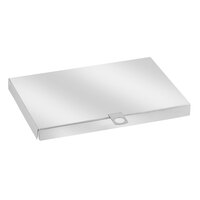 Eastern Tabletop 32178LID LeXus 22" x 14" Brushed Stainless Steel Lift Off Lid