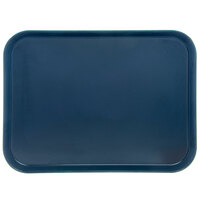 Dinex DX1089M50 15" x 20" Glasteel Dark Blue Fiberglass Tray - 12/Case