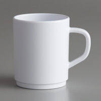 American Metalcraft DM10WH Jane Collection 10 oz. White Tritan™ Mug