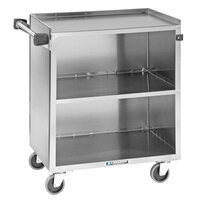 Lakeside 622 3 Shelf Stainless Steel Utility Cart - 31 3/4" x 19" x 33 7/8"