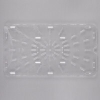 Carlisle 1021507 StorPlus Full Size Clear Polycarbonate Drain Tray