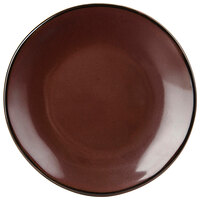 Tuxton GAR-003 TuxTrendz Artisan Red Rock 7 1/4" China Plate - 24/Case