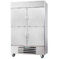 Beverage-Air HBR44HC-1-HS Horizon Series 47" Bottom Mount Half Door Reach-In Refrigerator