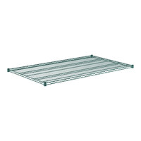 Regency 36" x 60" NSF Green Epoxy Wire Shelf