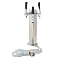 Beverage-Air 406-055A 3 Tap Tower - 3" Column