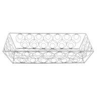 American Metalcraft LDLC1362 Loop-D-Loop Rectangular Basket Chrome - 13" x 6" x 2 3/4"