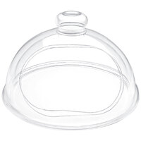 Delfin from Steelite International DFDRD13KT00 13" Clear Acrylic Round Cut Sample / Pastry Dome Cover