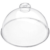 Delfin from Steelite International DFDRD10K00 10" Clear Acrylic Round Sample / Pastry Dome Cover